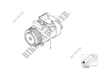 RP air conditioning compressor for BMW 728iL 1995