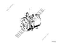 RP air conditioning compressor for BMW 325i 1988