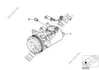 RP air conditioning compressor for BMW Z3 1.9 1998