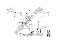 Rear axle carrier for BMW 1602 1974
