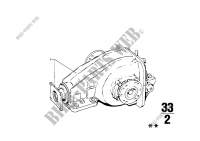 Rear axle drive for BMW 1602 1973