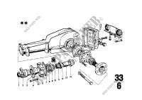 Rear axle drive parts for BMW 1602 1967