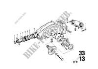 Rear axle drive parts for BMW 1600ti 1967