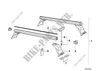 Roof rack for BMW 320d 1999