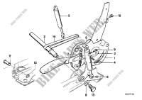 Seat parts for BMW 324td 1987