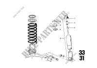 Shock absorber/coil spring/attach.parts for BMW 1602 1974