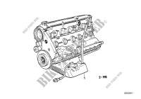 Short Engine for BMW 525e 1982