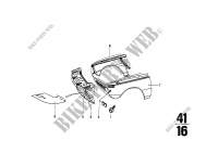 Side panel, front for BMW 2000 1971