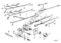 Single components stereo system for BMW 745i 1985