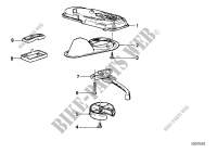 Sliding lifting roof manual operation for BMW 320i 1982