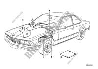 Sound insulation for BMW M635CSi 1986