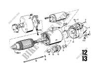 Starter parts for BMW 2800 1971