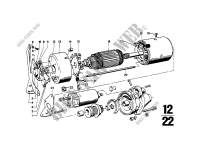 Starter parts for BMW 2000 1971