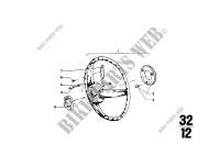 Steering wheel for BMW 1602 1967