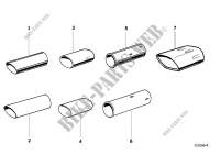 Tailpipe trim for BMW 318is 1989