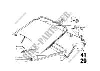 Trunk lid for BMW 1602 1971