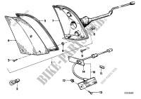 Turn indicator for BMW 728 1977