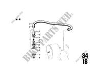 Vacuum pipe for BMW 1600GT 1967