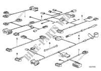 Various additional wiring sets for BMW 730iL 1988