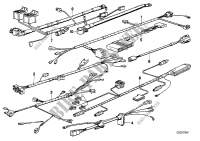 Various additional wiring sets for BMW 318i 1984