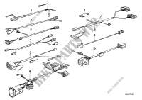 Various additional wiring sets for BMW 320i 1983