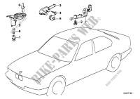 Various switches for BMW 316i 1988