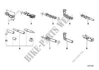 Various wiring connectors for BMW 320i 1982