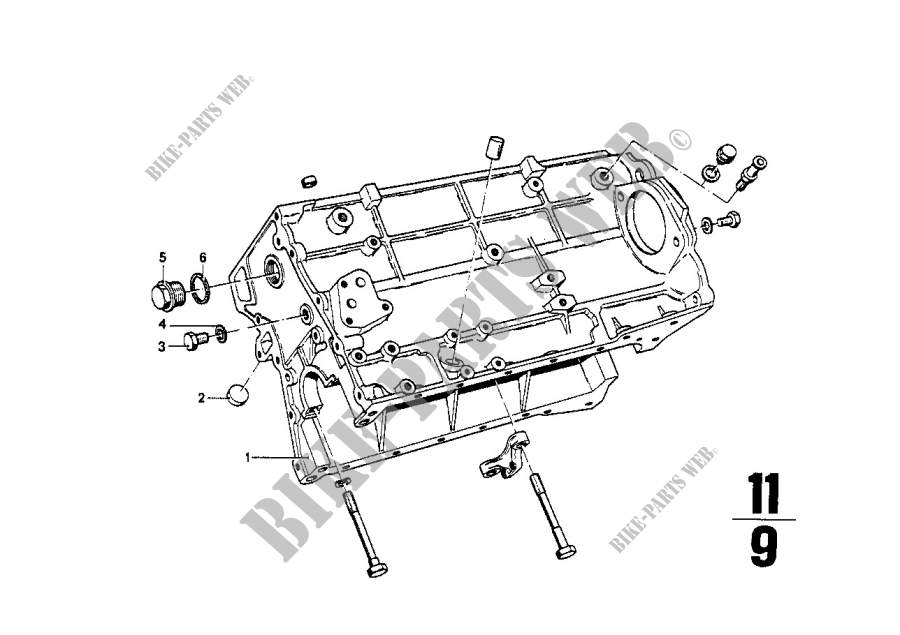 Engine housing for BMW 2002 1973