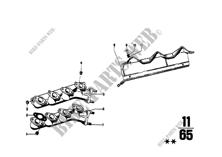 Exhaust manifold for BMW 2002 1973