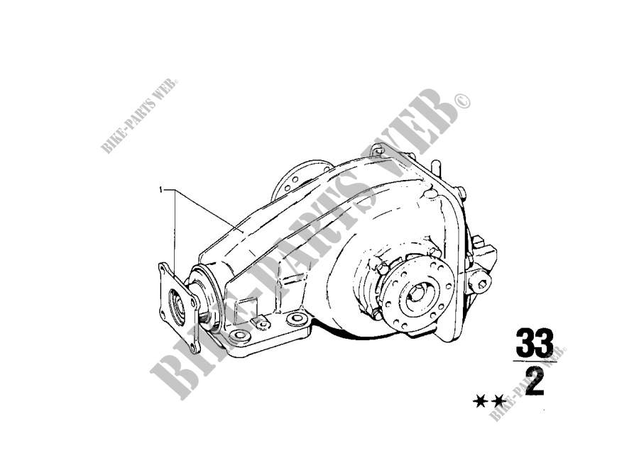 Rear axle drive for BMW 2002 1973