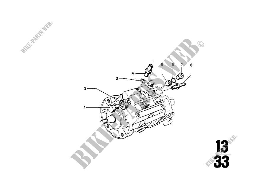 Single parts f injection pump for BMW 2002tii 1973