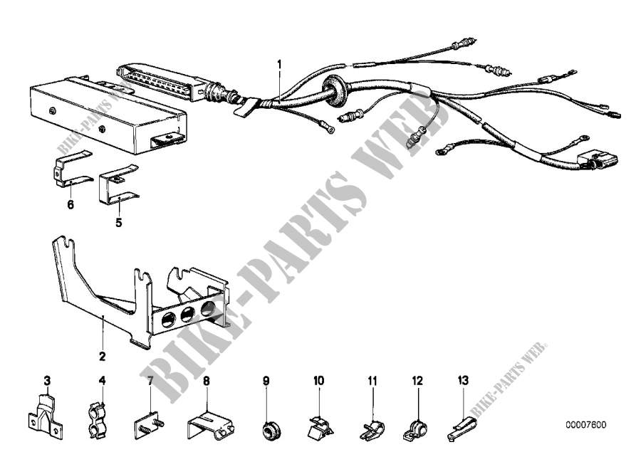 Wiring ABS for BMW 735i 1982
