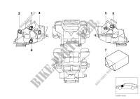 Actuator for automatic air condition for BMW 530i 2000