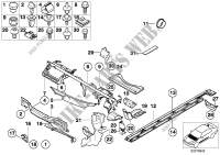 Body parts/floor panel/engine compartm. for BMW 530i 2000