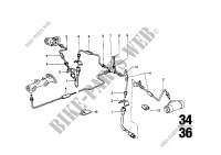 Brake pipe rear for BMW 2002tii 1971