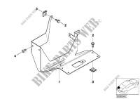 CD changer mounting parts for BMW 320Cd 2004