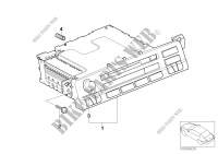Conversion, Reverse radio to Business MD for BMW 316i 2001
