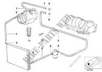 Coolant lines for BMW 525tds 1995