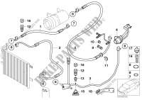 Coolant lines for BMW 320i 2001