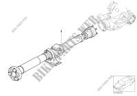 Drive shaft (constant velocity joint) for BMW 530i 2004