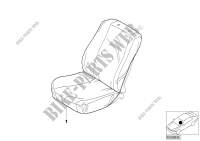 Easy on/Easy off Seat Cover for BMW X5 3.0i 2003