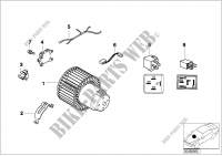 Electric parts for heater for BMW 320d 1999