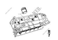 Engine block for BMW 3.0Si 1973