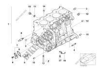 Engine block for BMW X3 2.0d 2006