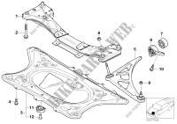 Front axle support/wishbone for BMW M3 1999