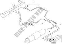 Fuel pipe for BMW 316i 1.6 2001