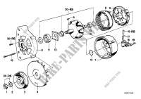 Generator, individual parts for BMW 525e 1982