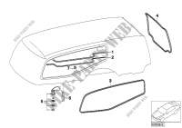 Hood parts, body for BMW 518i 1994