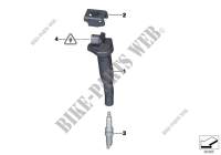 Ignition coil/spark plug for BMW X6 35iX 2014