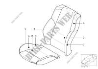 Indiv.cover,sports seat,Alcantara/Online for BMW 325i 2000